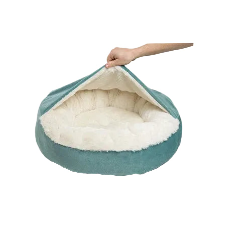 Orthopädische Hund Bett Mit Decke Mit Kapuze Winter Warme Wasserdichte Schmutz Resistant Cat Welpen Haus Cuddler Maschine Waschbar