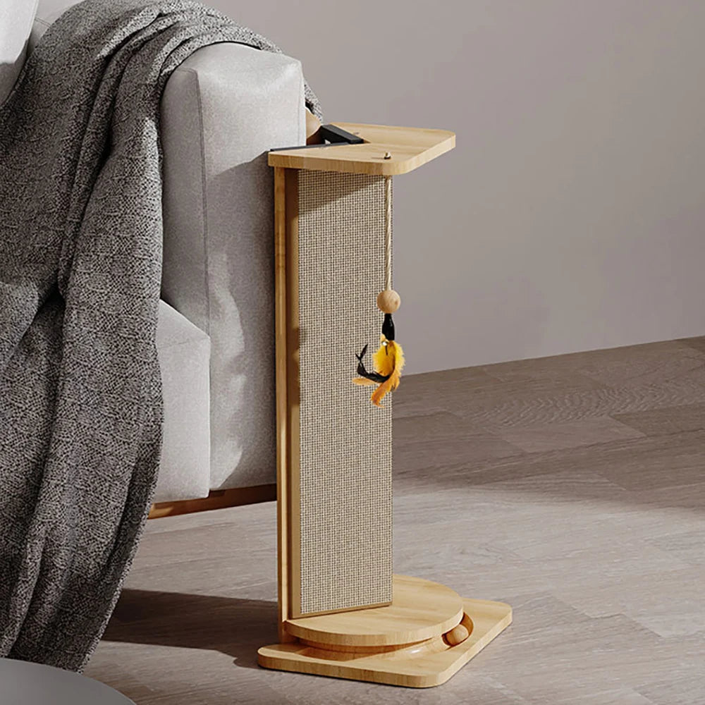 Stabiler Sisal-Kratzbaum für Katzen – schützt Möbel & fördert Bewegung