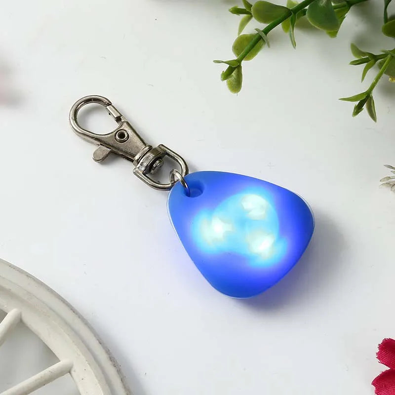 LED Haustier Anhänger Halsband wasserdichte Hunde halsband Licht für Outdoor Walking Sicherheit Silikon LED Hunde halsband Hunde marke Batterie enthalten