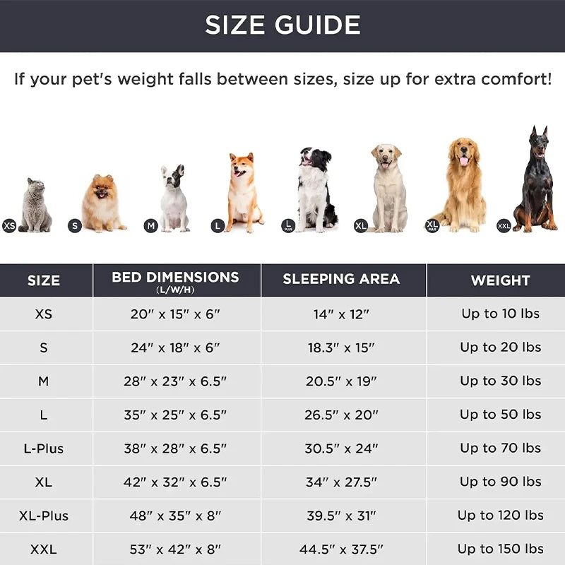 Orthopädisches Hunde- & Katzenbett „Balance“ – gelenkschonend & waschbar 🐾                                                         🌿