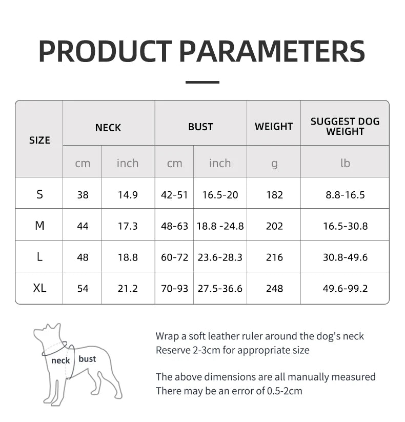 Hundegeschirr,weich gepolsterte Haustierweste mit Griff für kleine bis große Hunde