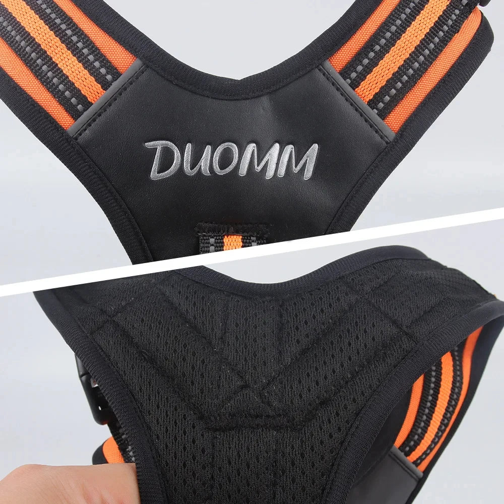 Hundegeschirr,weich gepolsterte Haustierweste mit Griff für kleine bis große Hunde