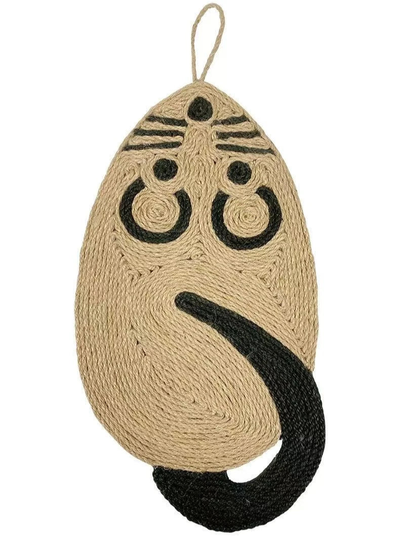 Sisal-Kratzmatte für Katzen – schützt Möbel & pflegt Krallen