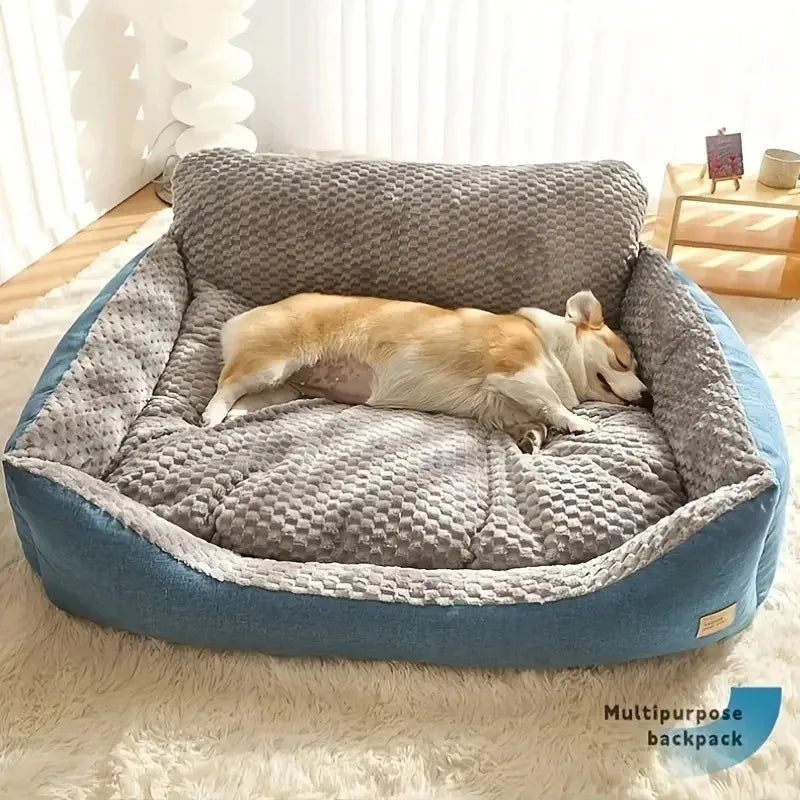 Hundebetten für große Hunde/Herbst und Winter, warmes Bett, Haustiermatte – extra große Größe für große Rassen/Echtbett, waschbar, Bezugbett/Sofa