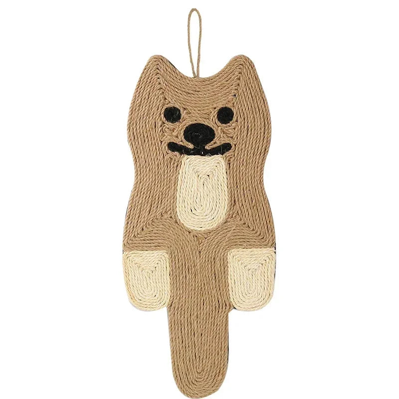 Sisal-Kratzmatte für Katzen – schützt Möbel & pflegt Krallen