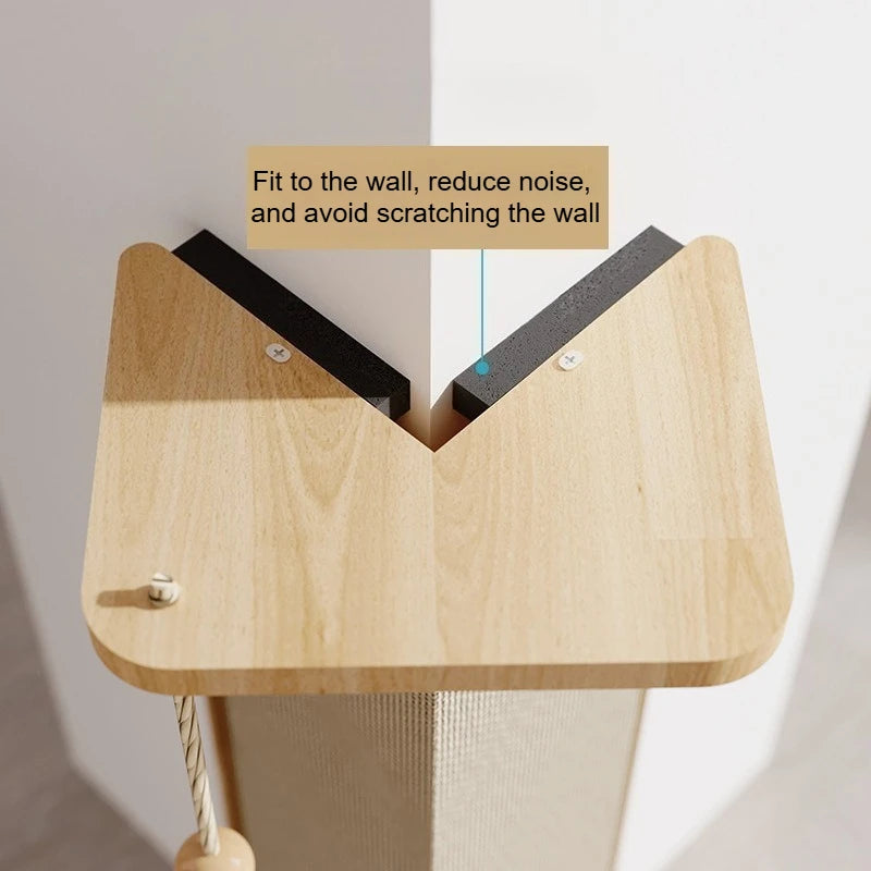 Stabiler Sisal-Kratzbaum für Katzen – schützt Möbel & fördert Bewegung